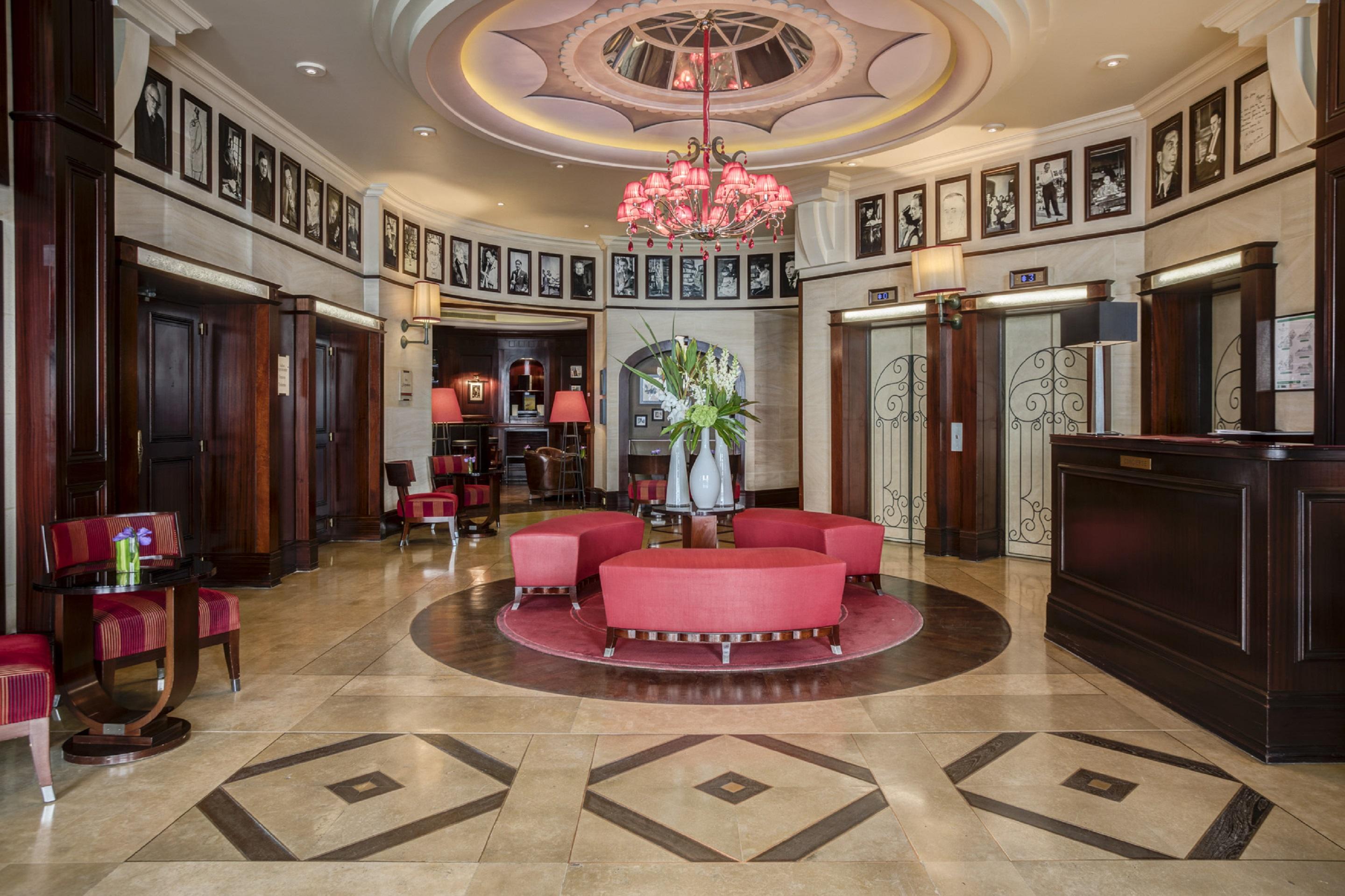 Hotel Pont Royal Paris Bagian luar foto Lobby